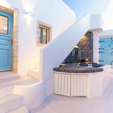 Villa Kalamia Cave House Pyrgos Kallistis Exterior foto