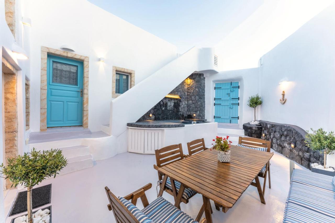 Villa Kalamia Cave House Pyrgos Kallistis Exterior foto