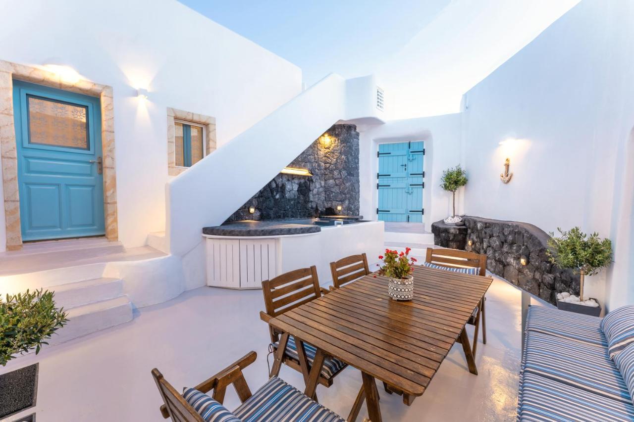Villa Kalamia Cave House Pyrgos Kallistis Exterior foto